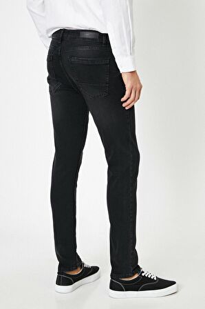 Erkek Siyah Micheal Jean Pantolon 0YAM43262LD