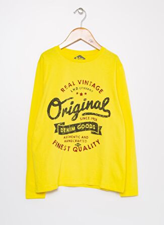 Lee Cooper O Yaka Baskılı Erkek Çocuk Sweatshirt