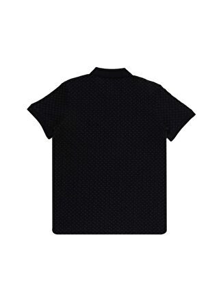 Lee Cooper 242048 Nature Lacivert NoktaDesenli Erkek Polo T-Shirt