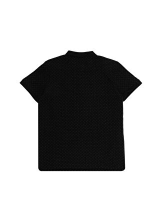 Lee Cooper 242048 Nature Siyah Nokta Desenli Erkek Polo T-Shirt