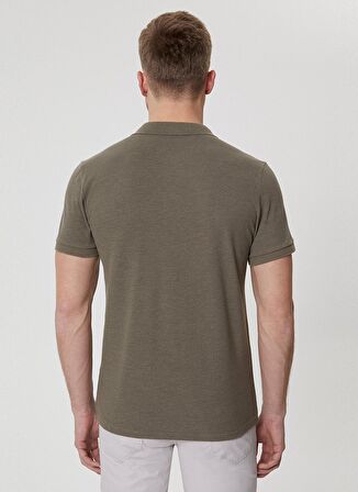 Lee Cooper Erkek Haki Polo T-Shirt