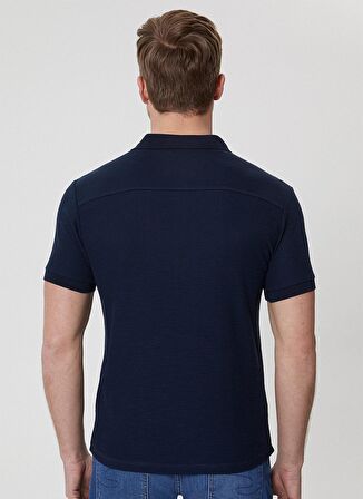 Lee Cooper Lacivert Polo Yaka Erkek T-Shirt