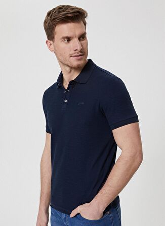 Lee Cooper Lacivert Polo Yaka Erkek T-Shirt
