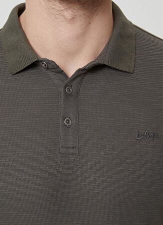 Lee Cooper Erkek Haki Polo T-Shirt