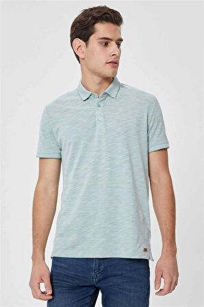 Jake Erkek Polo Yaka T-Shirt Pastel Yeşili