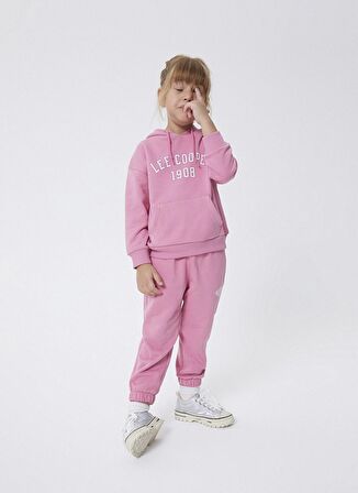 Lee Cooper Lastikli Paça Pembe Kız Çocuk Eşofman Altı 221 LCG 227001 FREYA PEMBE