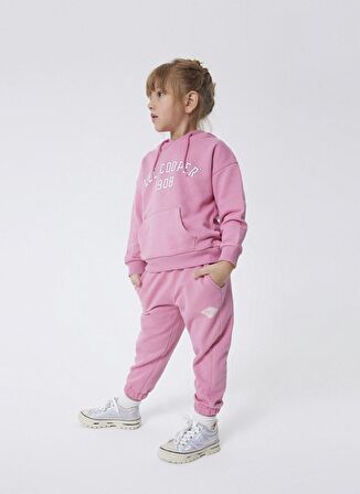 Lee Cooper Lastikli Paça Pembe Kız Çocuk Eşofman Altı 221 LCG 227001 FREYA PEMBE
