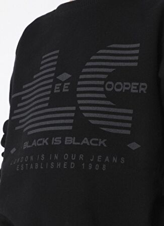 Lee Cooper Sweatshirt,  Siyah