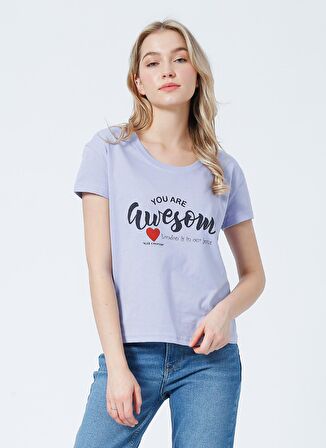 Lee Cooper T-Shirt, XS, Lila