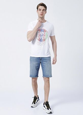 Lee Cooper T-Shirt, XL, Beyaz