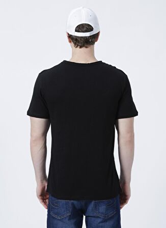 Lee Cooper Bisiklet Yaka Slim Fit Düz Siyah Erkek T-Shirt - 222 Lcm 242042 Daniel