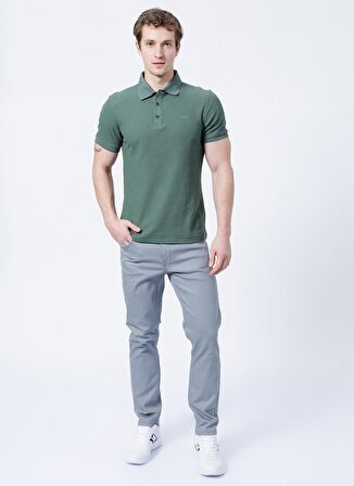Lee Cooper Regular Fit Düz Haki ErkekPolo T-Shirt - 223 Lcm 242049 Tylen