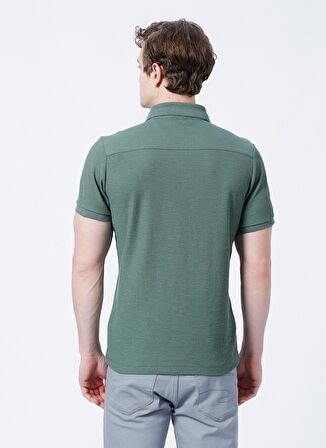 Lee Cooper Regular Fit Düz Haki ErkekPolo T-Shirt - 223 Lcm 242049 Tylen