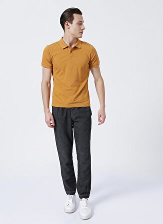 Lee Cooper Polo Yaka Düz Hardal Erkek T-Shirt 222 LCM 242056 MILESS K.HARDAL