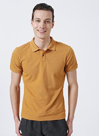 Lee Cooper Polo Yaka Düz Hardal Erkek T-Shirt 222 LCM 242056 MILESS K.HARDAL