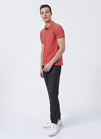 Lee Cooper Polo Yaka Düz Mercan Erkek T-Shirt 222 LCM 242056 MILESS K. MERCAN