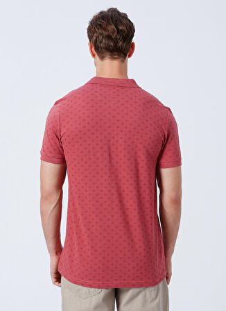 Lee Cooper Polo Yaka Desenli Gül Kurusu Erkek T-Shirt 222 LCM 242060 POLITE