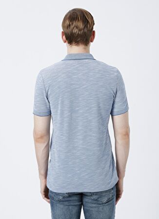 Lee Cooper Düz Mavi Erkek Polo T-Shirt 222 LCM 242062 JAKE PASTEL MAVI