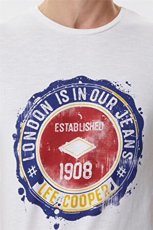 Lee Cooper Erkek T Shirt 222 LCM 242063 1108