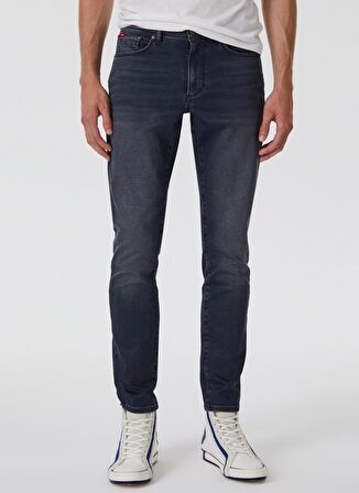 Lee Cooper Normal Bel Skinny Fit Erkek Denim Pantolon 231 LCM 121065 JEFF EASTER BLUE DAR