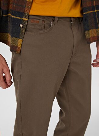 Lee Cooper Normal Bel Dar Deve Tüyü Erkek Chino Pantolon 231 LCM 221001 JAGGER PORTER CAMEL