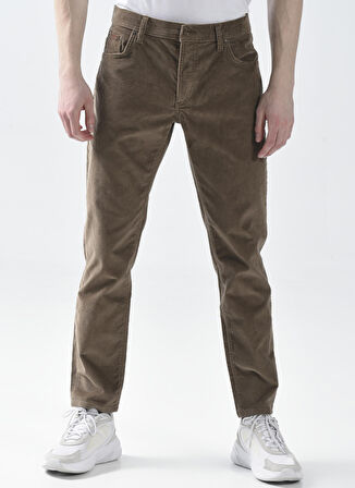 Lee Cooper Yüksek Bel Rahat Bej Erkek Chino Pantolon 231 LCM 221005 RICKY BEJ