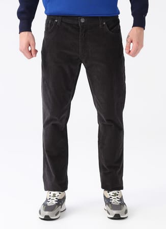 Lee Cooper Yüksek Bel Rahat Gri Erkek Chino Pantolon 231 LCM 221005 RICKY GRÄ°