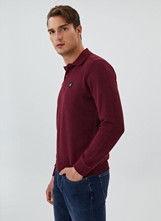 Lee Cooper O Yaka Bordo Erkek Sweatshırt 231 LCM 241010 NEWBLEND BORDO