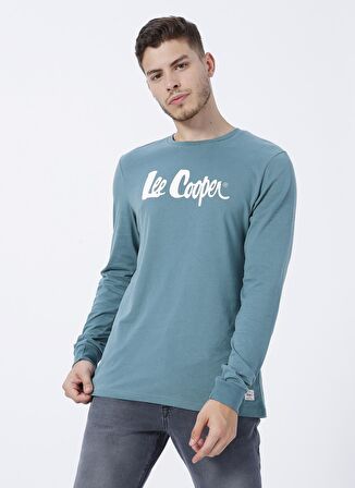 Lee Cooper O Yaka Baskılı Çağla Erkek T-Shirt 231 LCM 242003 ZAYNE