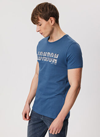 Lee Cooper İndigo Erkek T-Shirt