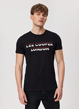 Lee Cooper O Yaka Koyu Lacivert Erkek T-Shirt 222 LCM 242082 RAQUEL K. LACIVERT