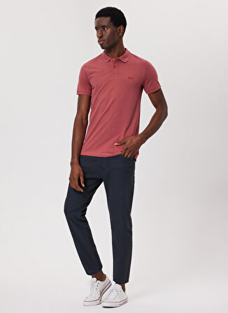 Lee Cooper Polo Yaka Pembe Erkek T-Shirt 232 LCM 242048 TWINS PEMBE