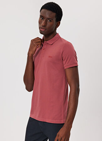 Lee Cooper Polo Yaka Pembe Erkek T-Shirt 232 LCM 242048 TWINS PEMBE