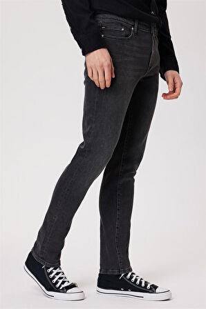 Lee Cooper Yüksek Bel Slim Fit Erkek Denim Pantolon 232 LCM 121060 JACK ALRAKIS VBL LIG
