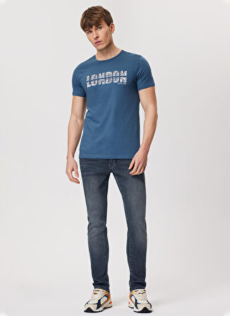 Lee Cooper Yüksek Bel Slim Fit Erkek Denim Pantolon 232 LCM 121071 JACK JUDAS COATING