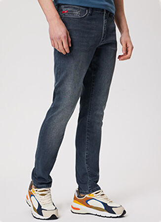 Lee Cooper Yüksek Bel Slim Fit Erkek Denim Pantolon 232 LCM 121071 JACK JUDAS COATING