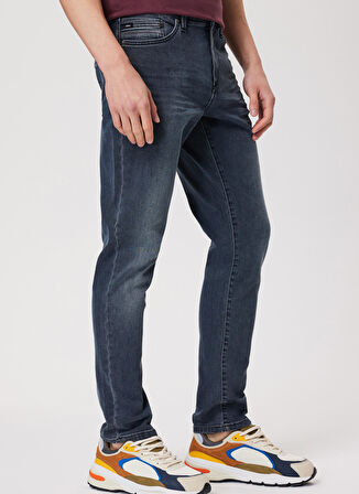 Lee Cooper Yüksek Bel Slim Fit Erkek Denim Pantolon 232 LCM 121072 JACK ICE BLACK