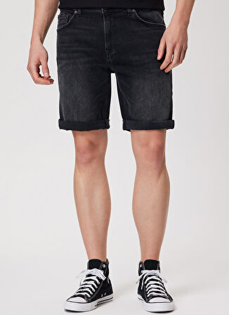 Lee Cooper Slim Fit Mavi Erkek Denim Şort 232 LCM 121086 ELYO 5 DENIM
