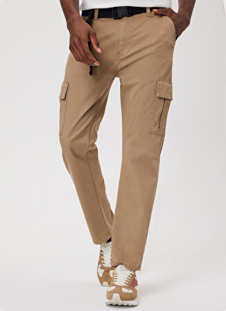 Lee Cooper Normal Bel Rahat Bej Erkek Chino Pantolon 232 LCM 221008 FAIR 1 BEJ