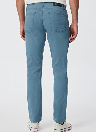 Lee Cooper Normal Bel Slim Fit İndigo Erkek Chino Pantolon 232 LCM 221009 STOW INDIGO