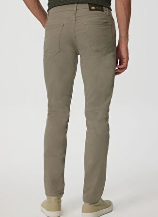 Lee Cooper Normal Bel Slim Fit Açık Haki Erkek Chino Pantolon 232 LCM 221009 STOW A.HAKİ