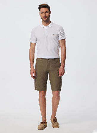 Lee Cooper Normal Deve Tüyü Erkek Şort 232 LCM 221011 MAN 1 CAMEL