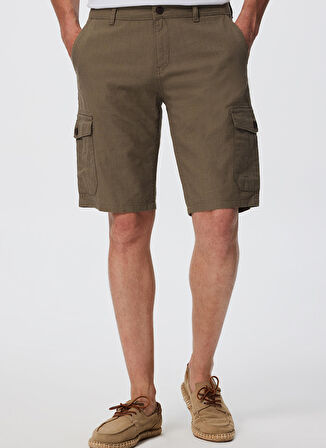 Lee Cooper Normal Deve Tüyü Erkek Şort 232 LCM 221011 MAN 1 CAMEL