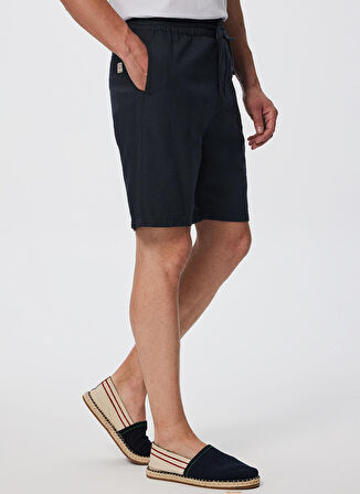 Lee Cooper Rahat Koyu İndigo Erkek Şort 232 LCM 221012 BURF K.INDIGO
