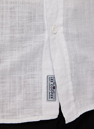 Lee Cooper Regular Fit Bej Erkek Gömlek 232 LCM 241003 ANDRE BEJ
