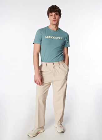 Lee Cooper Bisiklet Yaka Mint Erkek T-Shirt 232 LCM 242018 CARLO MINT
