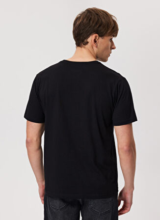 Lee Cooper Bisiklet Yaka Siyah Erkek T-Shirt 232 LCM 242019 AUTHEN SİYAH