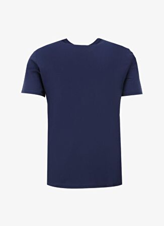 Lee Cooper Bisiklet Yaka Lacivert Erkek T-Shirt 232 LCM 242021 ALISTA LACİVERT