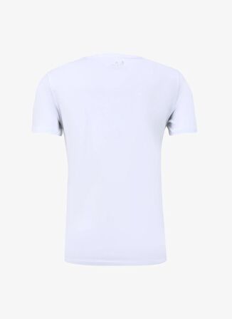 Lee Cooper Bisiklet Yaka Beyaz Erkek T-Shirt 232 LCM 242028 MIKE BEYAZ