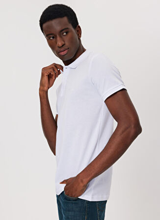 Lee Cooper Bisiklet Yaka Kar Melanj Erkek T-Shirt 232 LCM 242042 DEREK KAR MELANJ